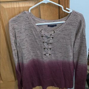 American Eagle light sweater